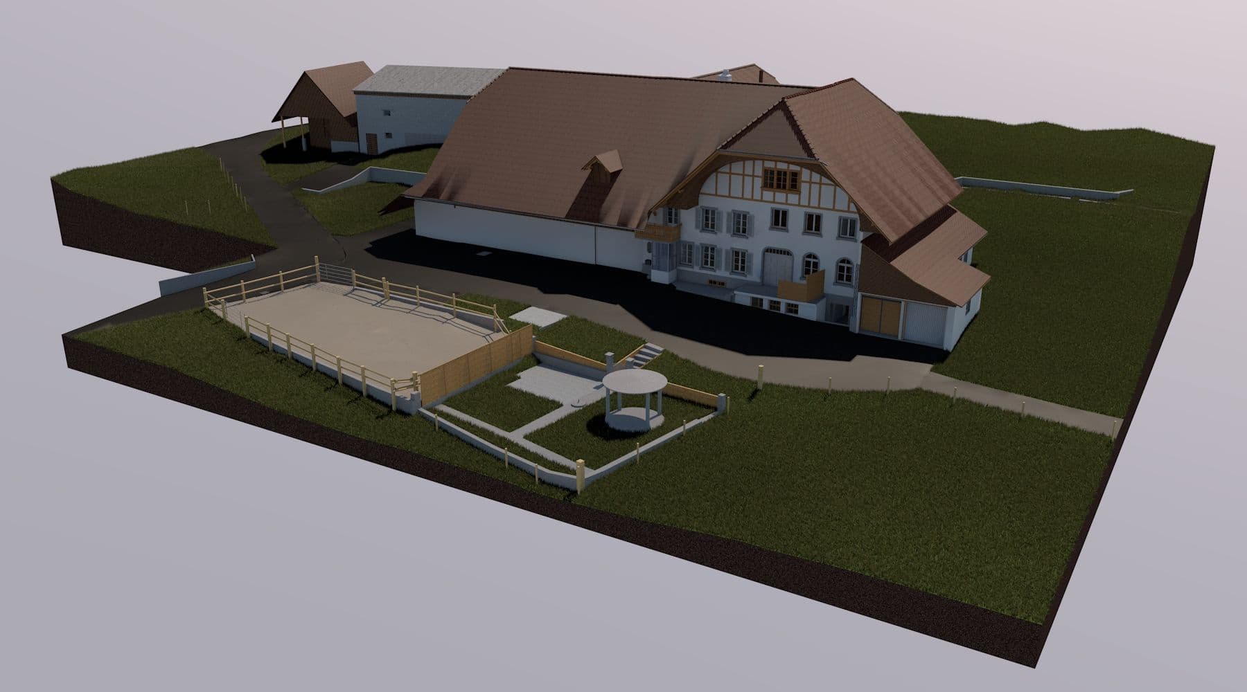 Laser Scanning Bauernhaus