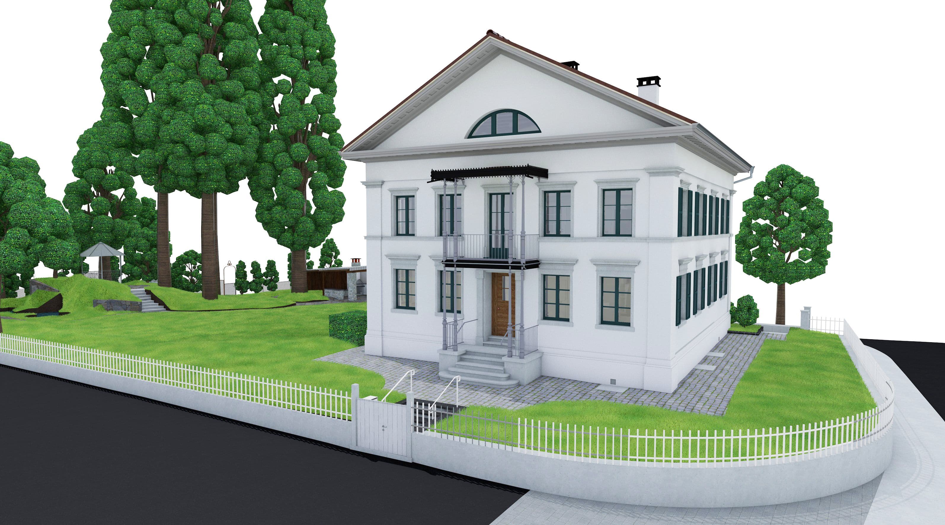 3D Villa Umbau