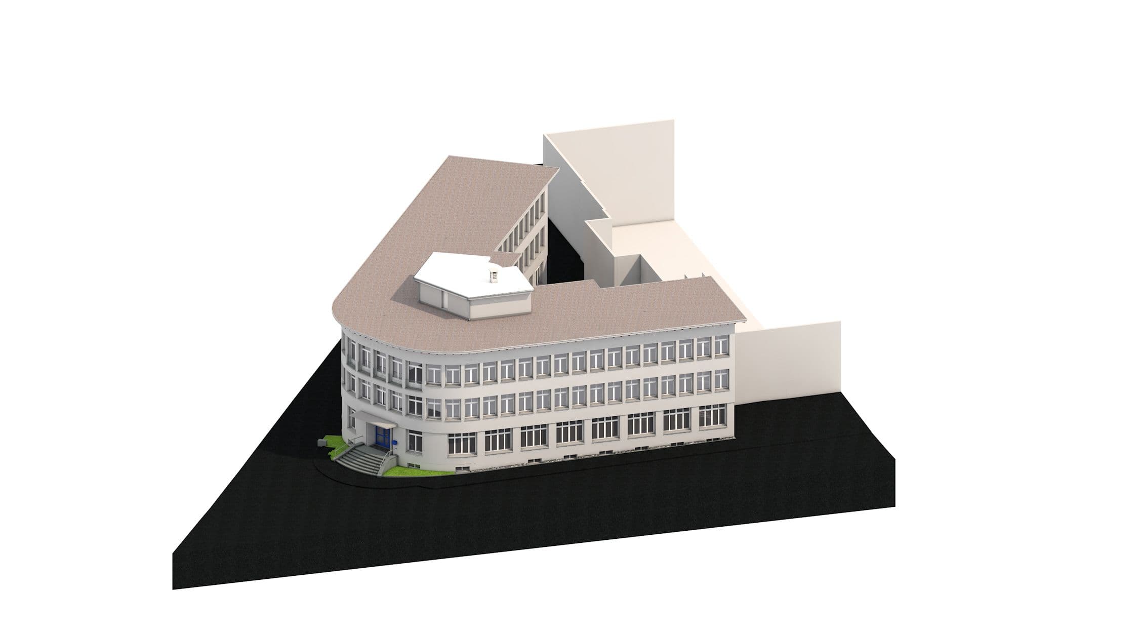 Sanierung Bürogebäude in 3D