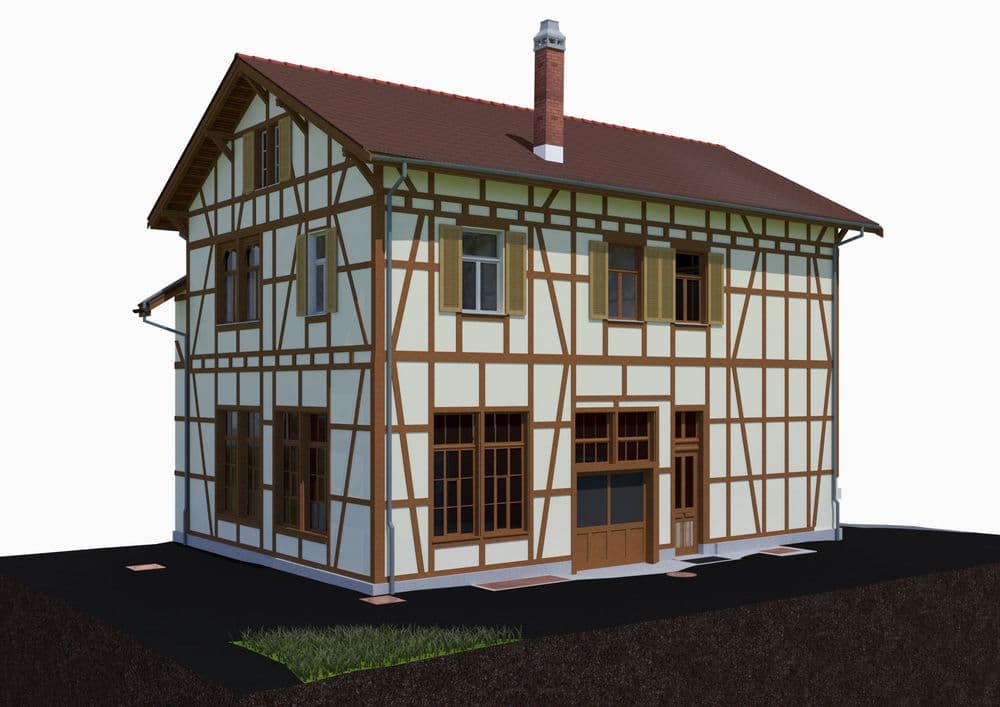 3D ArchiCAD Modell