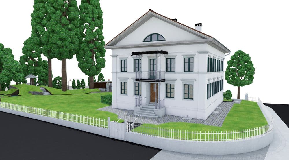 3D Villa Umbau