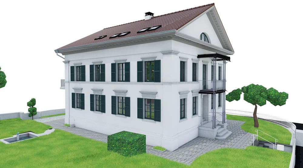 3D Villa Umbau