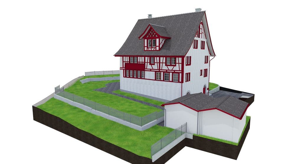 3D Modell für Renovation